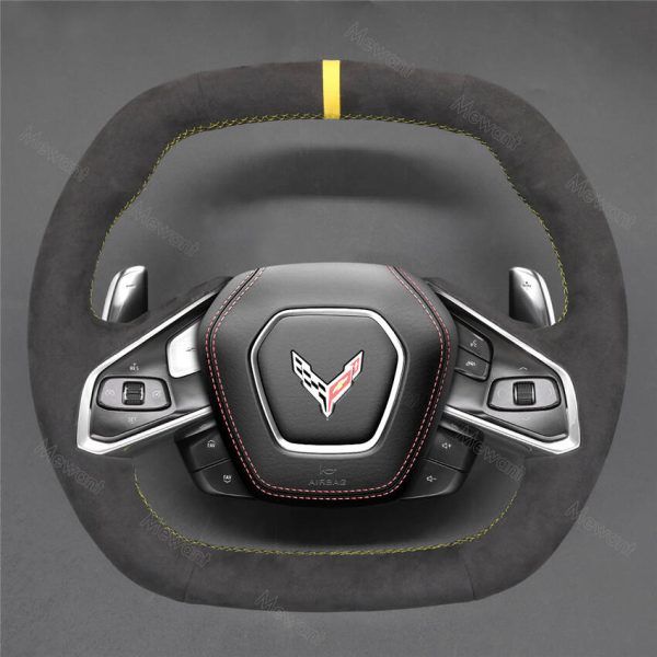 Steering Wheel Cover for Chevrolet Corvette C8 2020-2023 (3)