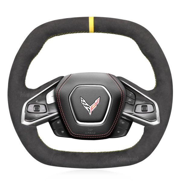 Steering Wheel Cover for Chevrolet Corvette C8 2020-2023 (4)