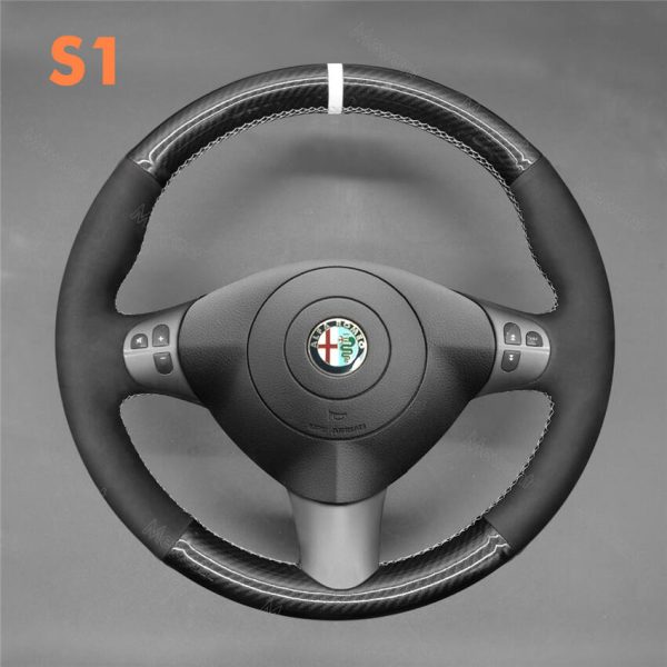 MEWANT Factory Sale Steering Wheel Cover Kit for Alfa Romeo 147 GT 2000-2010 (3)
