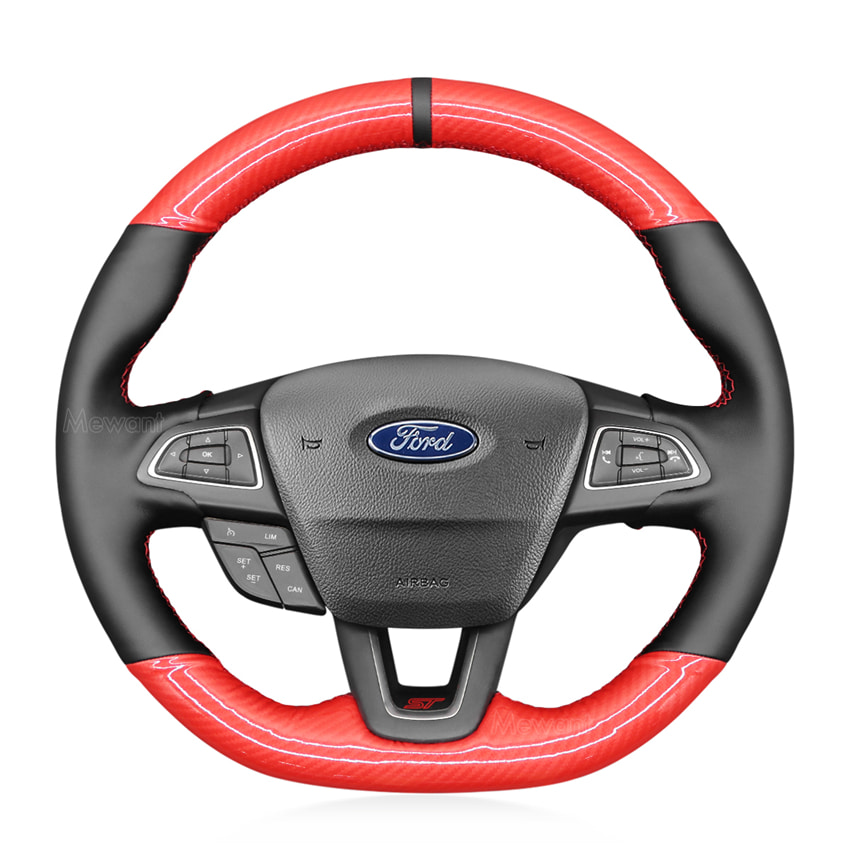 SteeringWheelCoverforFordFocusRSSTST-Line2015-2018