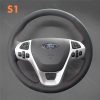SteeringWheelCoverforFordEdgeFlexTaurus2013-2019