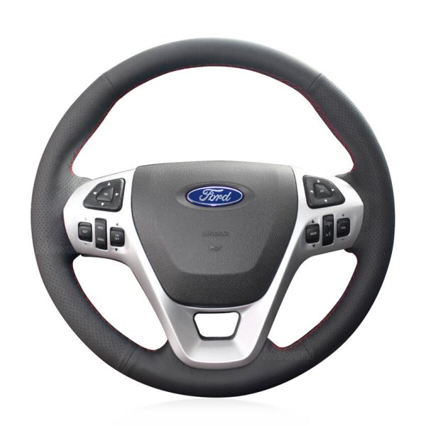 SteeringWheelCoverforFordEdgeFlexTaurus2013-2019_2
