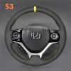 Steering Wheel Cover for Honda Civic 9 2012-2016 (4)