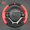 Steering Wheel Cover for Honda Civic 9 2012-2016 (6)