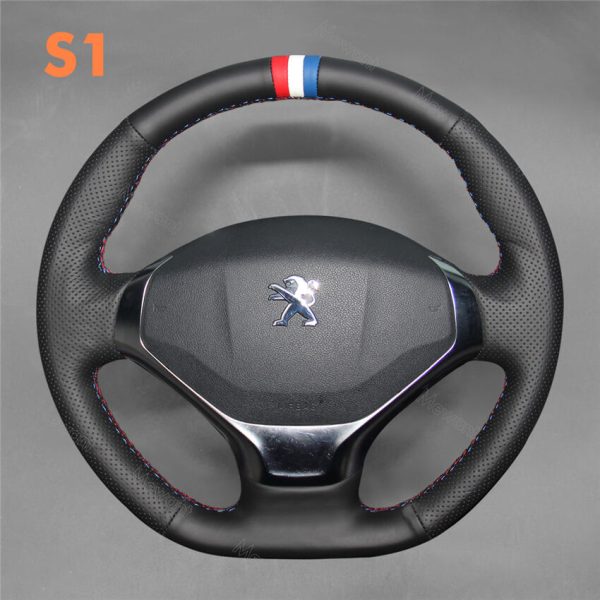 Steering Wheel Cover for Peugeot 3008 2013 2014 2015 (2)