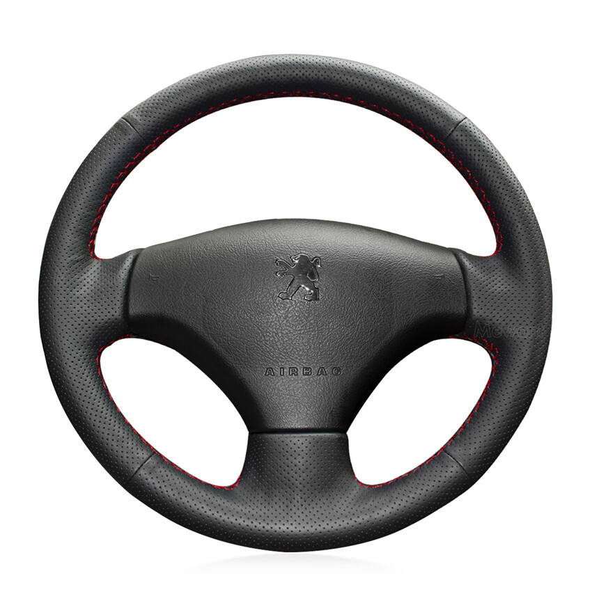 Steering Wheel Cover for Peugeot 206 207 2007 2008 2009 (2)