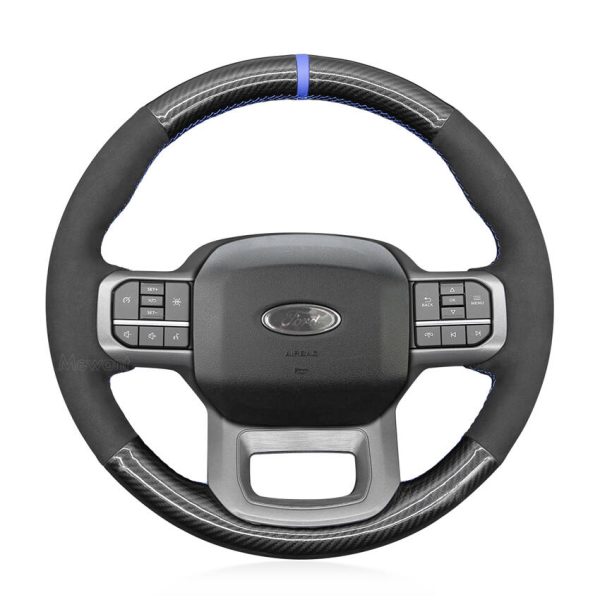 Steering Wheel Cover for Ford F150 2021 2022 2023 (2)