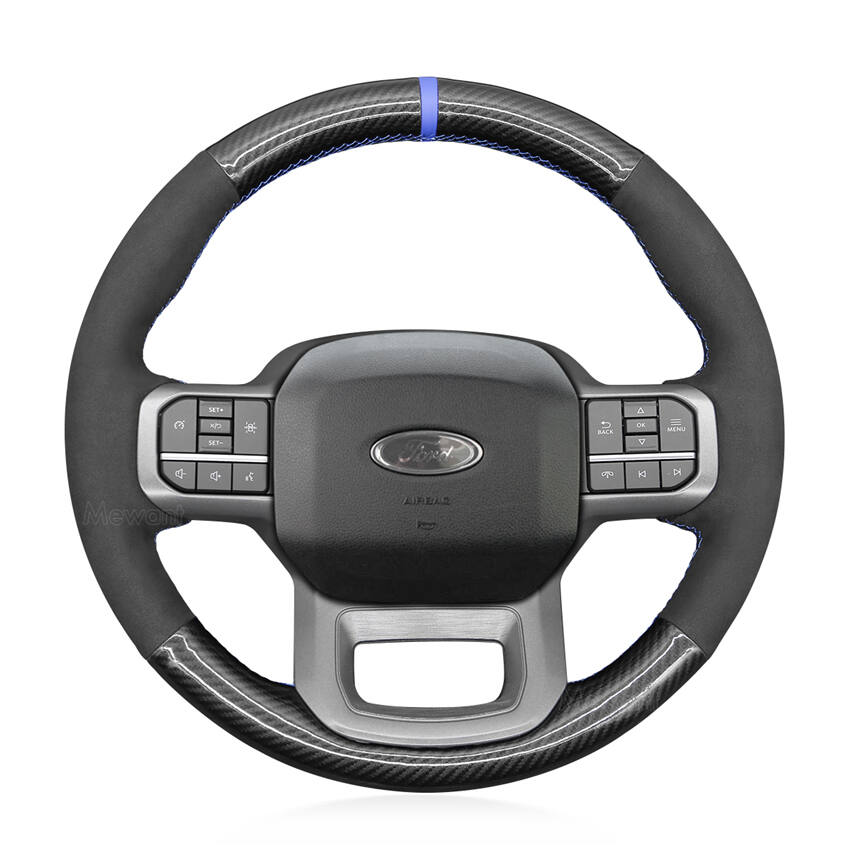 Steering Wheel Cover for Ford F150 2021 2022 2023 (2)