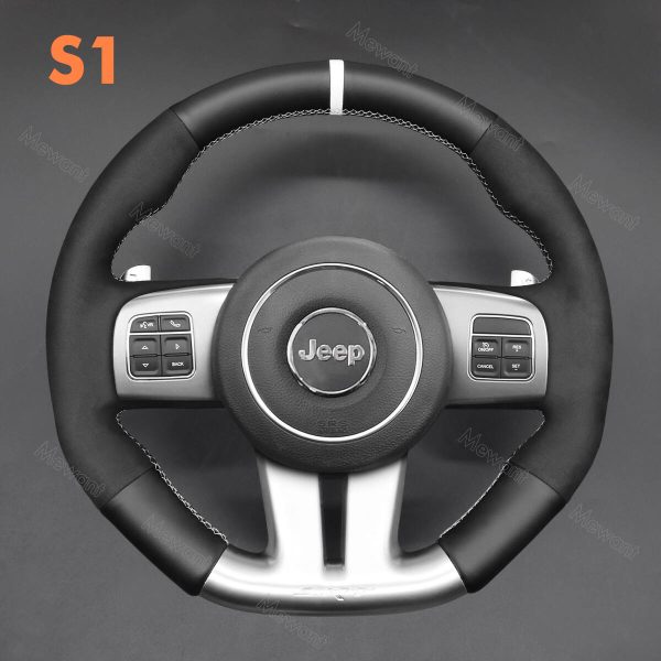 Steering Wheel Cover For Jeep Grand Cherokee SRT 2012-2013 (2)