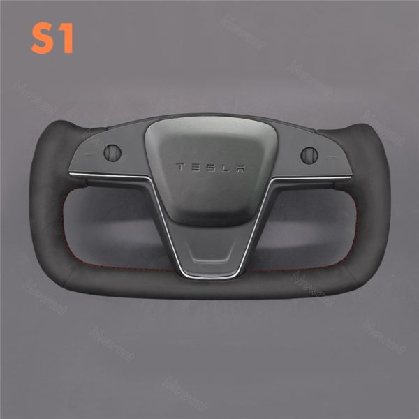 Steering Wheel Cover for Tesla model S X 2021-2023 (1)