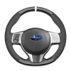For Subaru Trezia 2011-2015 Hand Sewing Steering Wheel Cover (1)