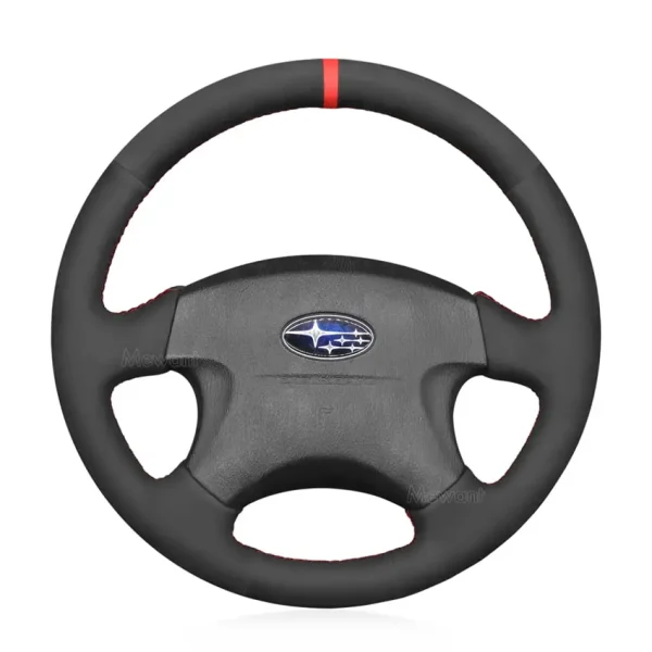 For Subaru Forester Impreza Legacy Outback Baja 1999-2004 Hand Sewing Steering Wheel Cover
