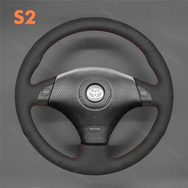 Steering Wheel Cover for Toyota RAV4 1998-2003 Celica 1999-2006 MR2 1999-2007 MR-S 1999-2007 Supra 1996-2002 Caldina 1997-2002