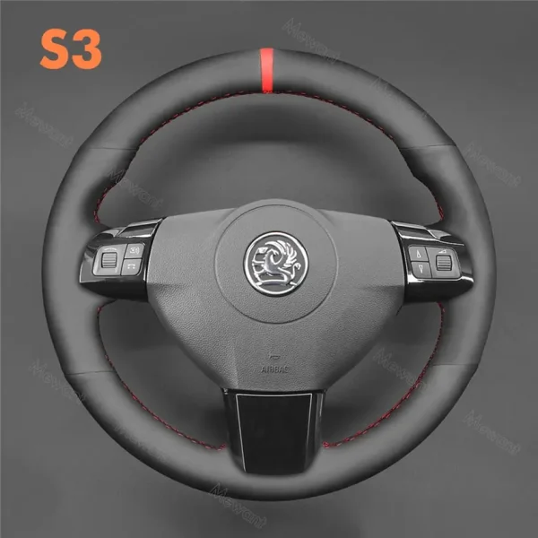 Steering Wheel Cover For Vauxhall Astra Signum Vectra 2004-2009 (6)