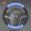 Steering Wheel Cover For Vauxhall Astra Mokka Zafira Insignia Ampera Cascada Meriva 2009-2017