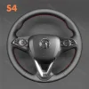 Steering Wheel Cover For Vauxhall Astra K Corsa E Crossland Grandland X Insignia Karl Zafira