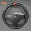 Steering Wheel Cover For Opel Astra Corsa Zafira Agila Combo Tigra 1997-2005 (3)
