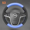 Steering Wheel Cover For Opel Astra Mokka Zafira Insignia Ampera Cascada Meriva 2009-2017