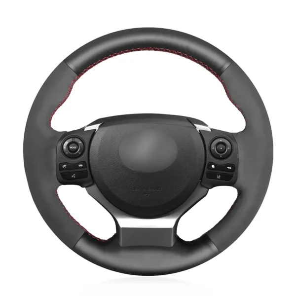 For Lexus IS200t 2016 2017 IS250 2014 2015 IS300 IS350 IS F-Sport Hand Stitching Custom Suede Leather Steering Wheel Cover Wrap