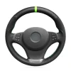 Fit for BMW BMW X3 E83 2007-2010 BMW X5 E53 2000-2006 High-end Suede Leather Hand Stitching Steering Wheel Cover Custom Design