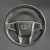 DIY Stitching Steering Wheel Covers for Toyota Hiace innova 2019-2024