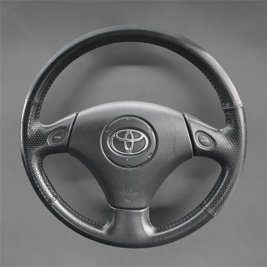 DIY Stitching Steering Wheel Covers for Toyota Aristo 1998-2005