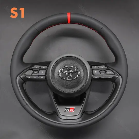 DIY Stitching Steering Wheel Covers for Toyota Yaris Cross GR 2023-2024