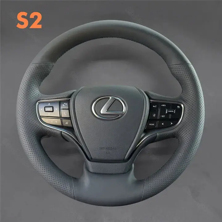 DIY Stitching Steering Wheel Covers for Lexus