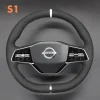 DIY Stitching Steering Wheel Covers for Nissan Ariya 2022-2024