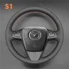 DIY Stitching Steering Wheel Covers for Mazda BT-50 2012-2020