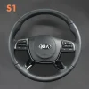 DIY Stitching Steering Wheel Covers for Kia Telluride Sorento