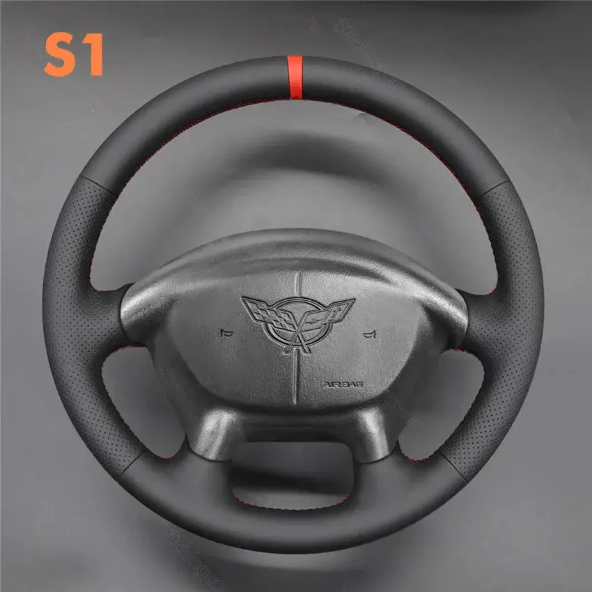 DIY Stitching Steering Wheel Covers for Chevrolet Corvette C5 1997-2004