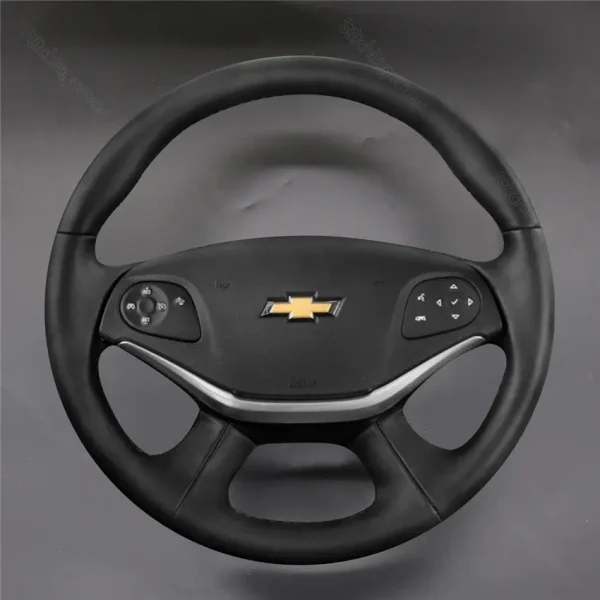 DIY Stitching Steering Wheel Covers for Chevrolet Impala 2014-2020