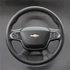 DIY Stitching Steering Wheel Covers for Chevrolet Colorado Traverse 2018-2024